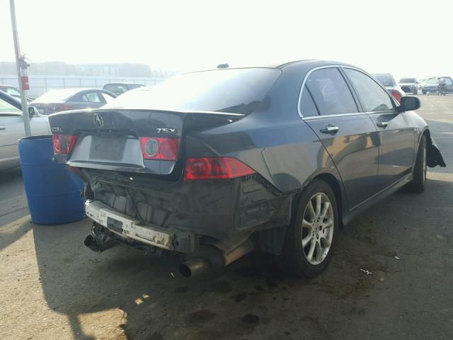 JH4CL96866C033161 - 2006 ACURA TSX CHARCOAL photo 4