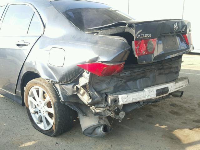 JH4CL96866C033161 - 2006 ACURA TSX CHARCOAL photo 9