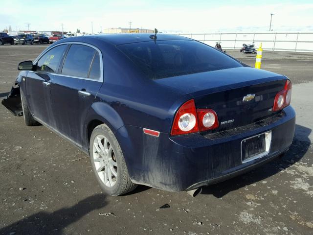 1G1ZK577184222030 - 2008 CHEVROLET MALIBU LTZ BLUE photo 3