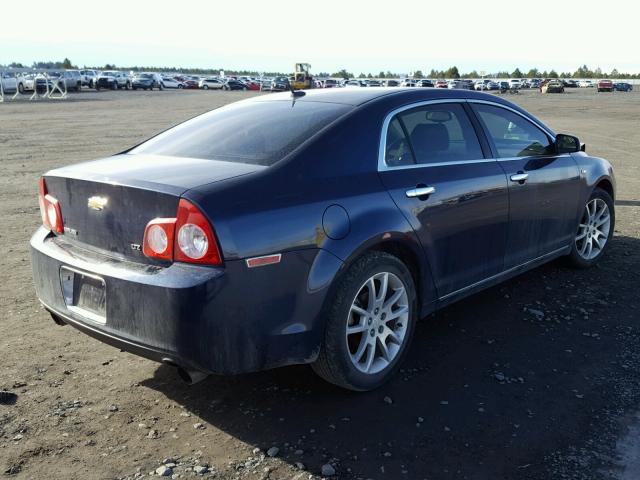1G1ZK577184222030 - 2008 CHEVROLET MALIBU LTZ BLUE photo 4