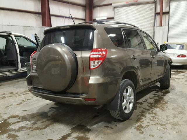 JTMZF4DV2C5048433 - 2012 TOYOTA RAV4 BROWN photo 4