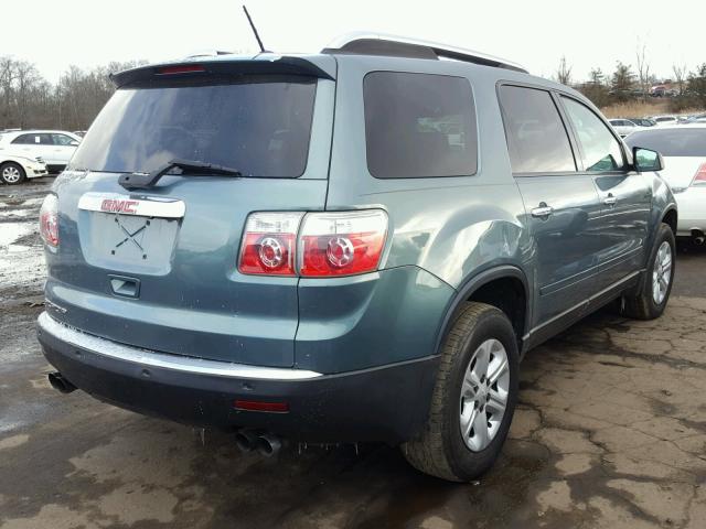 1GKER13D69J165143 - 2009 GMC ACADIA SLE TEAL photo 4