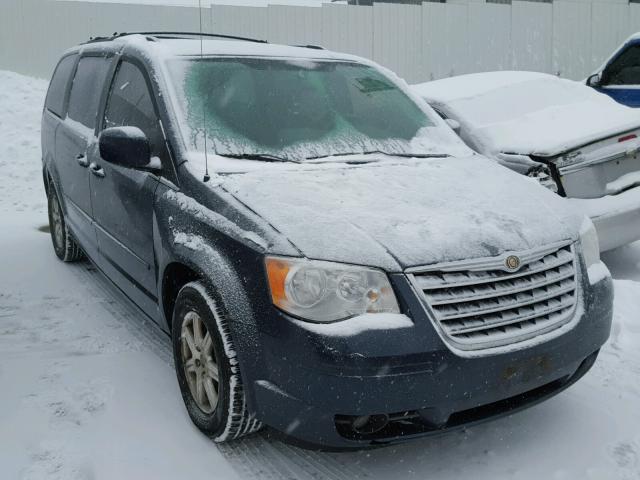 2A8HR54P68R663371 - 2008 CHRYSLER TOWN & COU BLUE photo 1