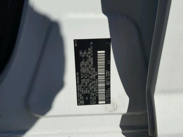 JTLZE4FE2CJ026444 - 2012 TOYOTA SCION XB 白色 照片 10