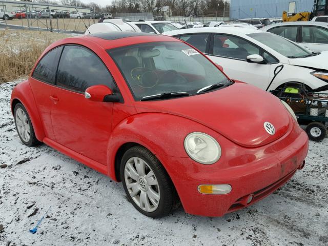 3VWCD21C63M439806 - 2003 VOLKSWAGEN NEW BEETLE RED photo 1