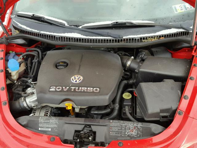 3VWCD21C63M439806 - 2003 VOLKSWAGEN NEW BEETLE 红色 照片 7