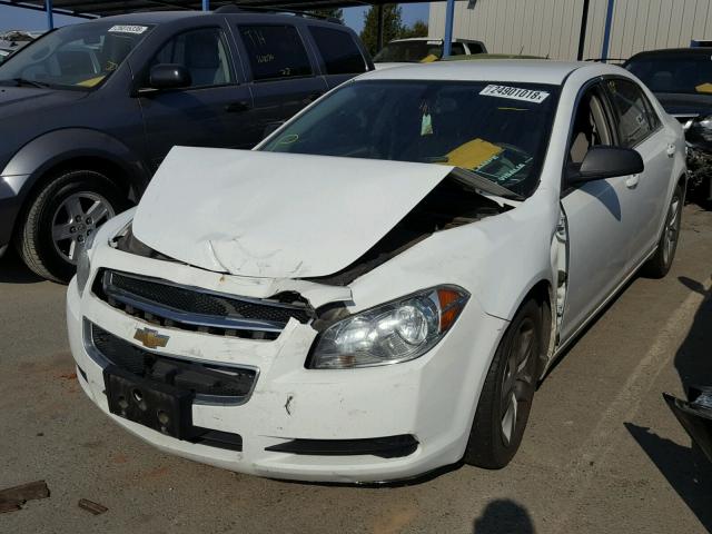 1G1ZB5E15BF236703 - 2011 CHEVROLET MALIBU LS თეთრი ფოტო 2