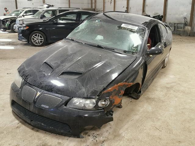 6G2VX12U06L421027 - 2006 PONTIAC GTO BLACK photo 2