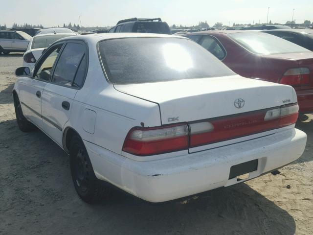 1NXBB02E5VZ633102 - 1997 TOYOTA COROLLA DX WHITE photo 3