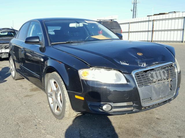 WAUAF78E37A131551 - 2007 AUDI A4 2 BLACK photo 1