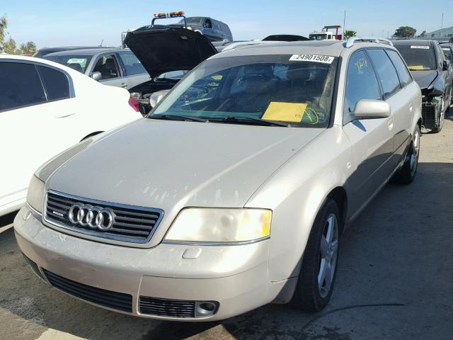 WAUDA24B9XN028217 - 1999 AUDI A6 AVANT Q GOLD photo 2