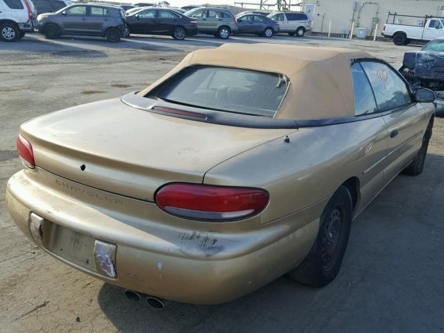 3C3EL45H9TT289751 - 1996 CHRYSLER SEBRING JX GOLD photo 4