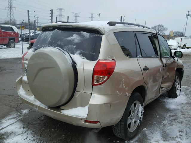 JTMZD33VX86070084 - 2008 TOYOTA RAV4 GOLD photo 4