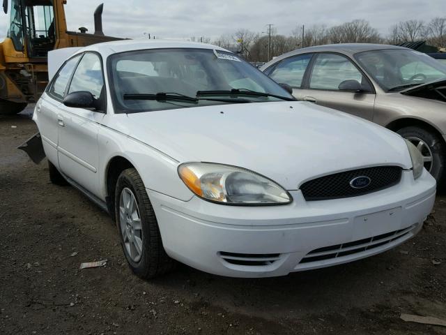 1FAFP53U76A196223 - 2006 FORD TAURUS SE WHITE photo 1