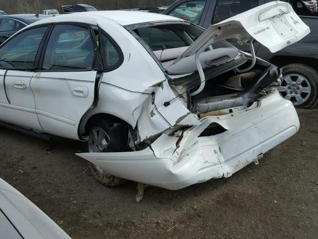 1FAFP53U76A196223 - 2006 FORD TAURUS SE WHITE photo 10