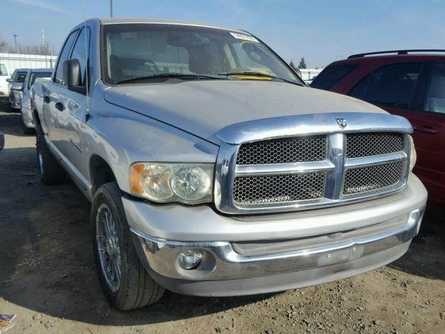 3D7HA18N82G177826 - 2002 DODGE RAM 1500 SILVER photo 1