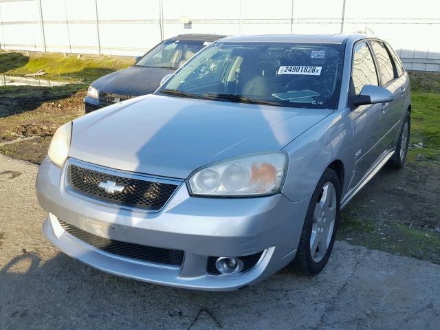 1G1ZW67147F153987 - 2007 CHEVROLET MALIBU MAX SILVER photo 2