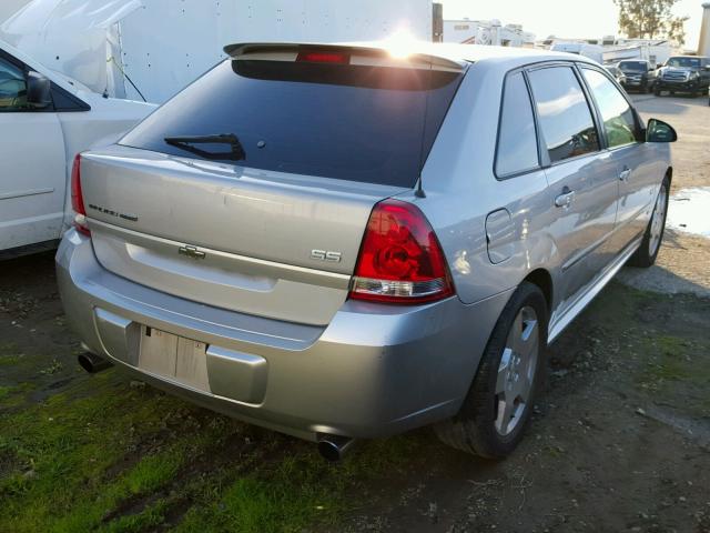 1G1ZW67147F153987 - 2007 CHEVROLET MALIBU MAX SILVER photo 4