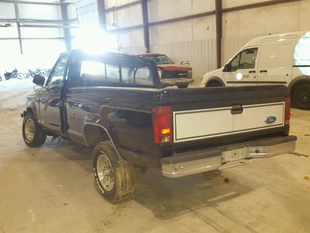 1FTCR10A1LUC24912 - 1990 FORD RANGER BLUE photo 3