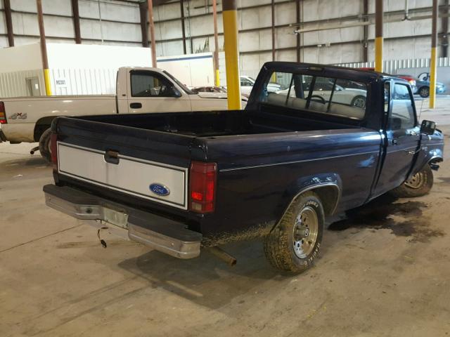 1FTCR10A1LUC24912 - 1990 FORD RANGER BLUE photo 4