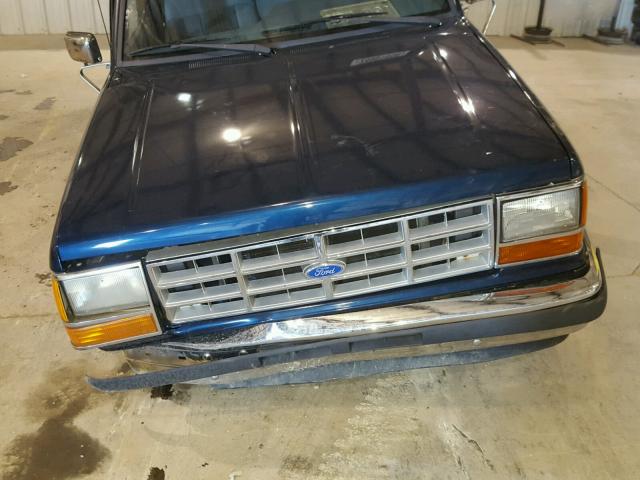 1FTCR10A1LUC24912 - 1990 FORD RANGER BLUE photo 7