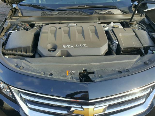 2G1145S34H9177612 - 2017 CHEVROLET IMPALA PRE BLACK photo 7
