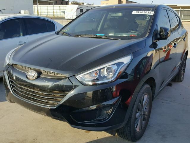 KM8JT3AF2FU097828 - 2015 HYUNDAI TUCSON GLS BLACK photo 2