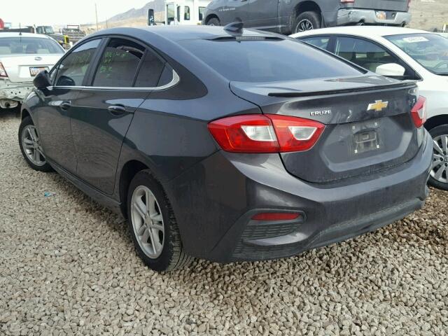 1G1BE5SM5G7324854 - 2016 CHEVROLET CRUZE LT CHARCOAL photo 3