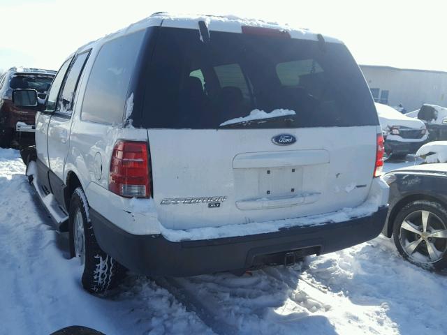 1FMPU16L44LB73692 - 2004 FORD EXPEDITION WHITE photo 3