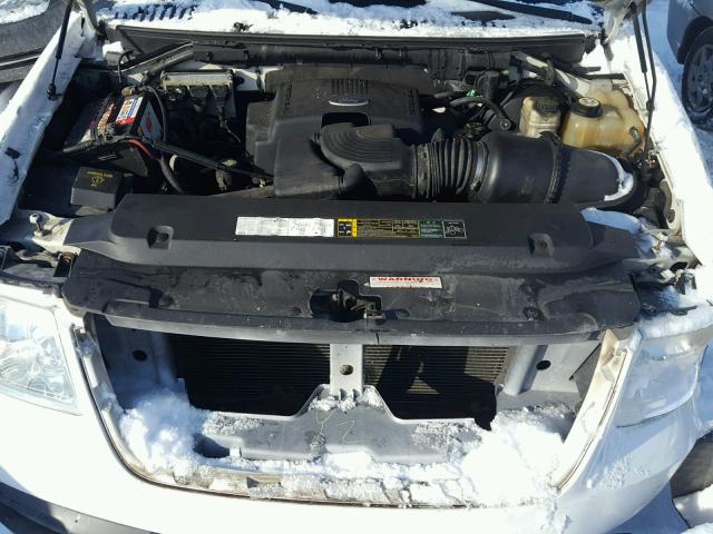 1FMPU16L44LB73692 - 2004 FORD EXPEDITION WHITE photo 7