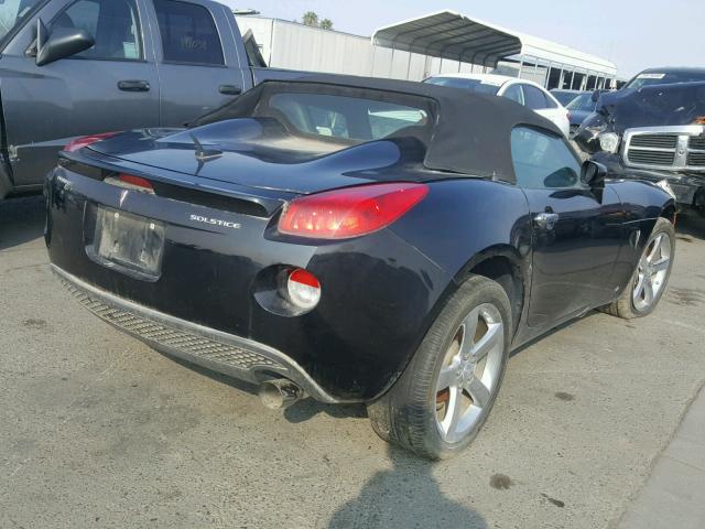 1G2MB35B48Y100742 - 2008 PONTIAC SOLSTICE BLACK photo 4