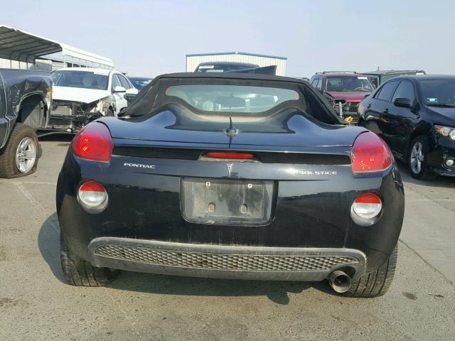 1G2MB35B48Y100742 - 2008 PONTIAC SOLSTICE BLACK photo 6