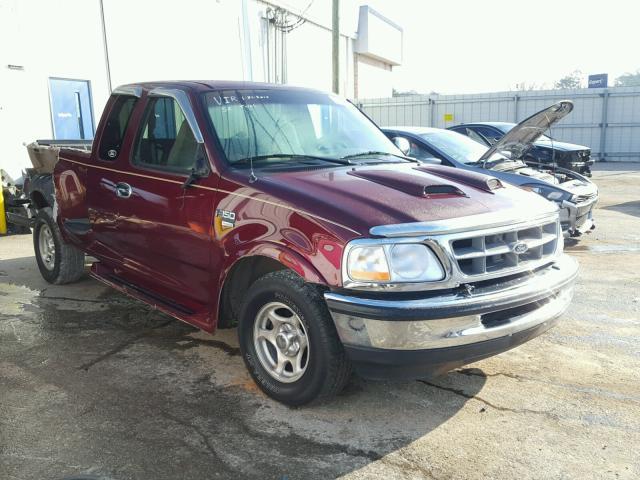 2FTZX07W4WCA96424 - 1998 FORD F150 BURGUNDY photo 1