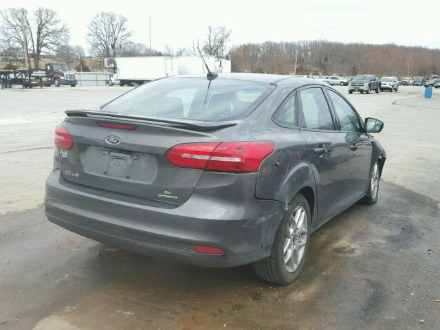 1FADP3F21FL362505 - 2015 FORD FOCUS SE GRAY photo 4