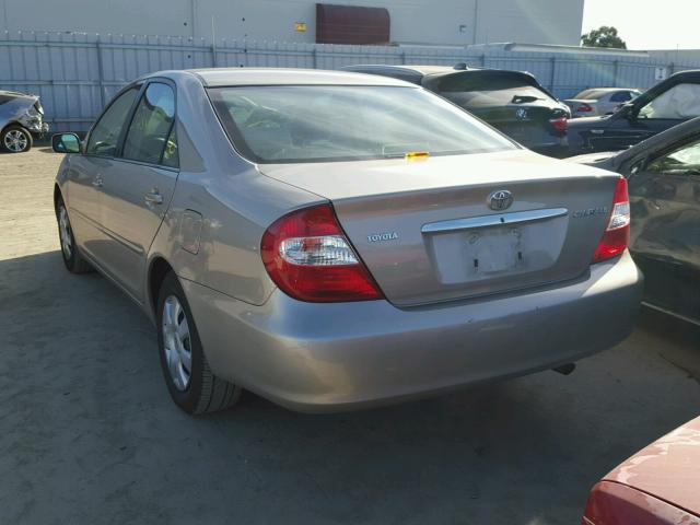 4T1BE30K84U918523 - 2004 TOYOTA CAMRY LE BEIGE photo 3