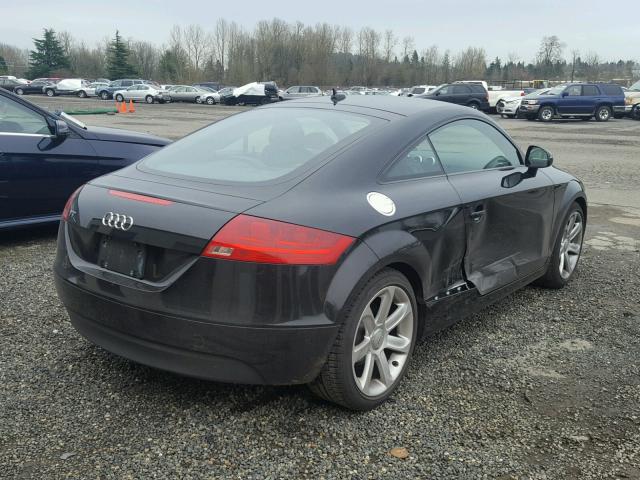 TRUAF38JX81000813 - 2008 AUDI TT 2.0T BLACK photo 4