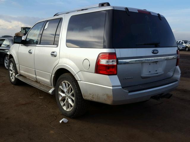 1FMJU2AT9HEA17287 - 2017 FORD EXPEDITION SILVER photo 4