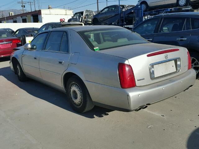 1G6KE57Y84U202847 - 2004 CADILLAC DEVILLE DH GOLD photo 3