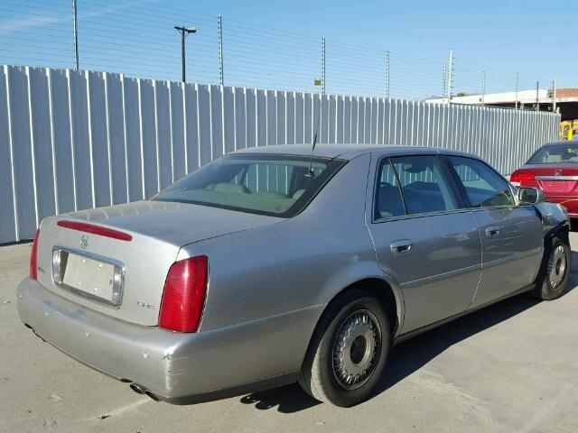 1G6KE57Y84U202847 - 2004 CADILLAC DEVILLE DH GOLD photo 4