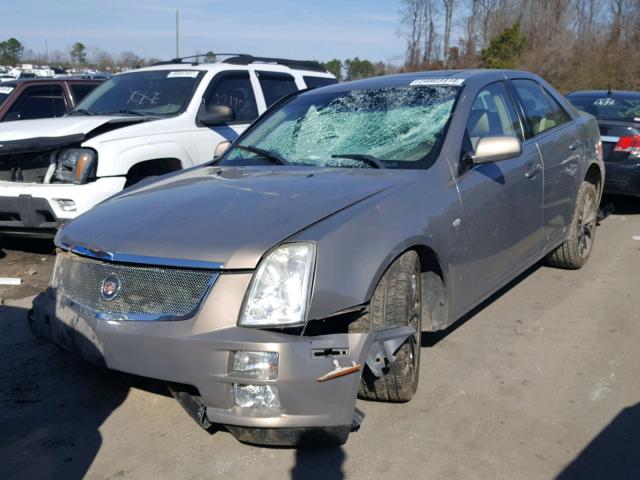 1G6DW677X60189757 - 2006 CADILLAC STS BROWN photo 2