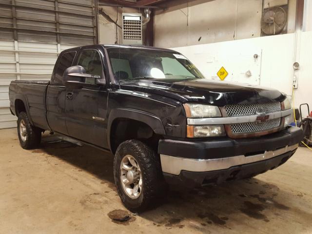 1GCHK29U75E277737 - 2005 CHEVROLET SILVERADO BLACK photo 1