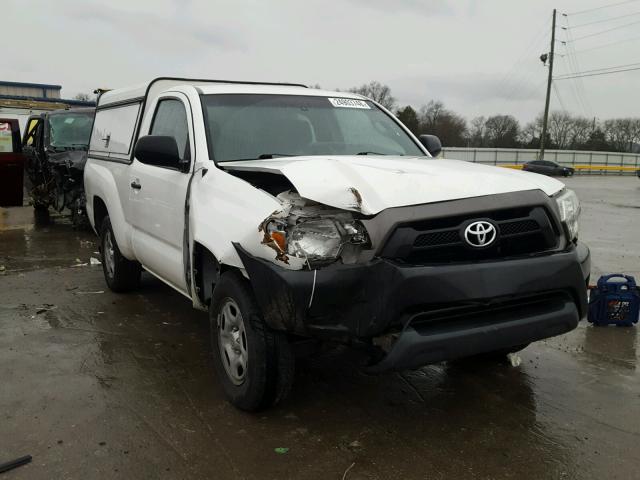 5TFNX4CN5DX024498 - 2013 TOYOTA TACOMA WHITE photo 1