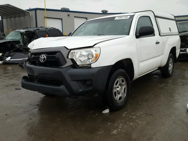 5TFNX4CN5DX024498 - 2013 TOYOTA TACOMA WHITE photo 2