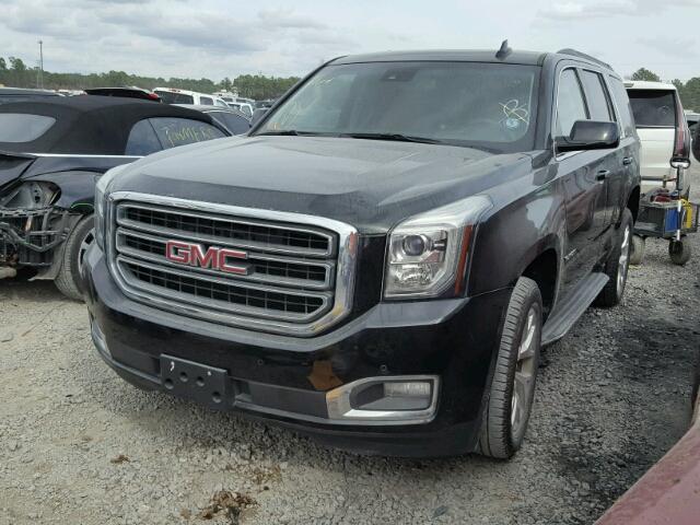 1GKS1BKC2FR504020 - 2015 GMC YUKON SLT BLACK photo 2