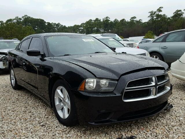 2C3CDXBG3CH139564 - 2012 DODGE CHARGER SE BLACK photo 1