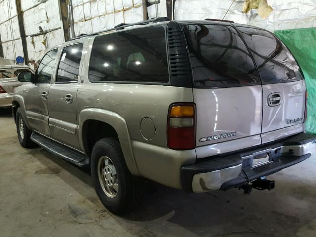 3GNFK16T03G153867 - 2003 CHEVROLET SUBURBAN K SILVER photo 3