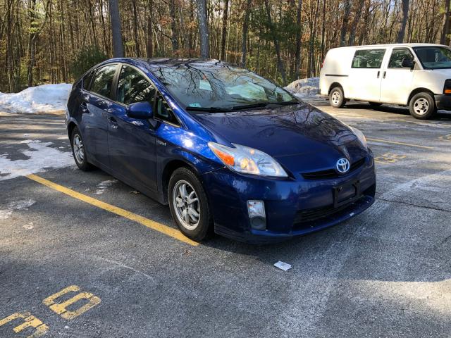 JTDKN3DU2A0024990 - 2010 TOYOTA PRIUS BLUE photo 2