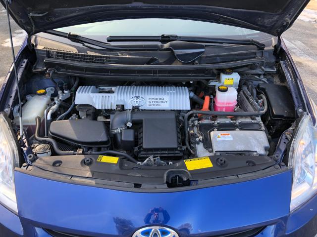 JTDKN3DU2A0024990 - 2010 TOYOTA PRIUS BLUE photo 8