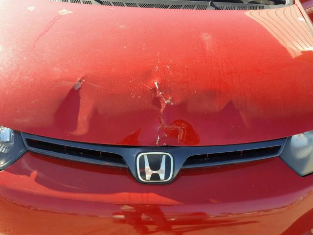 2HGFG12856H571407 - 2006 HONDA CIVIC EX RED photo 9