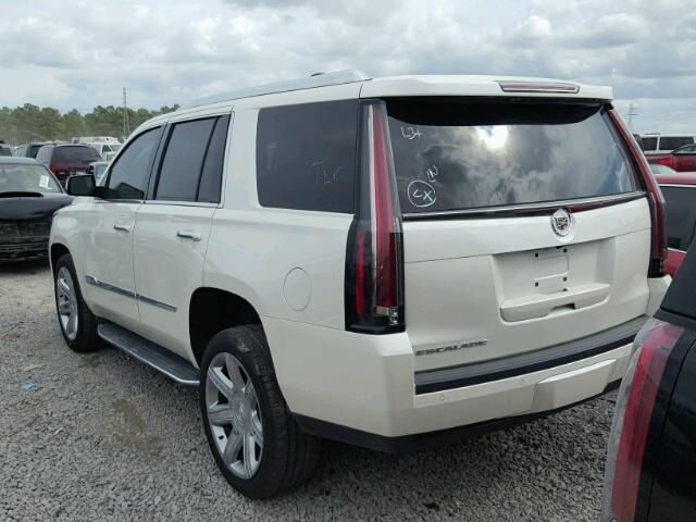 1GYS3BKJ2FR274221 - 2015 CADILLAC ESCALADE L WHITE photo 3